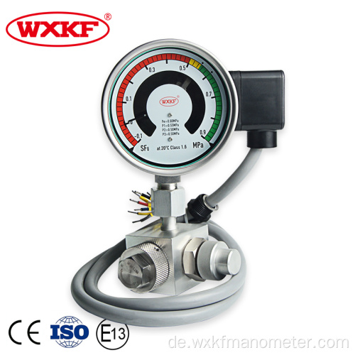 IP 65 Impact Resistance Monitor SF6 Gasdichte Monitor unterstützt High -Voltage